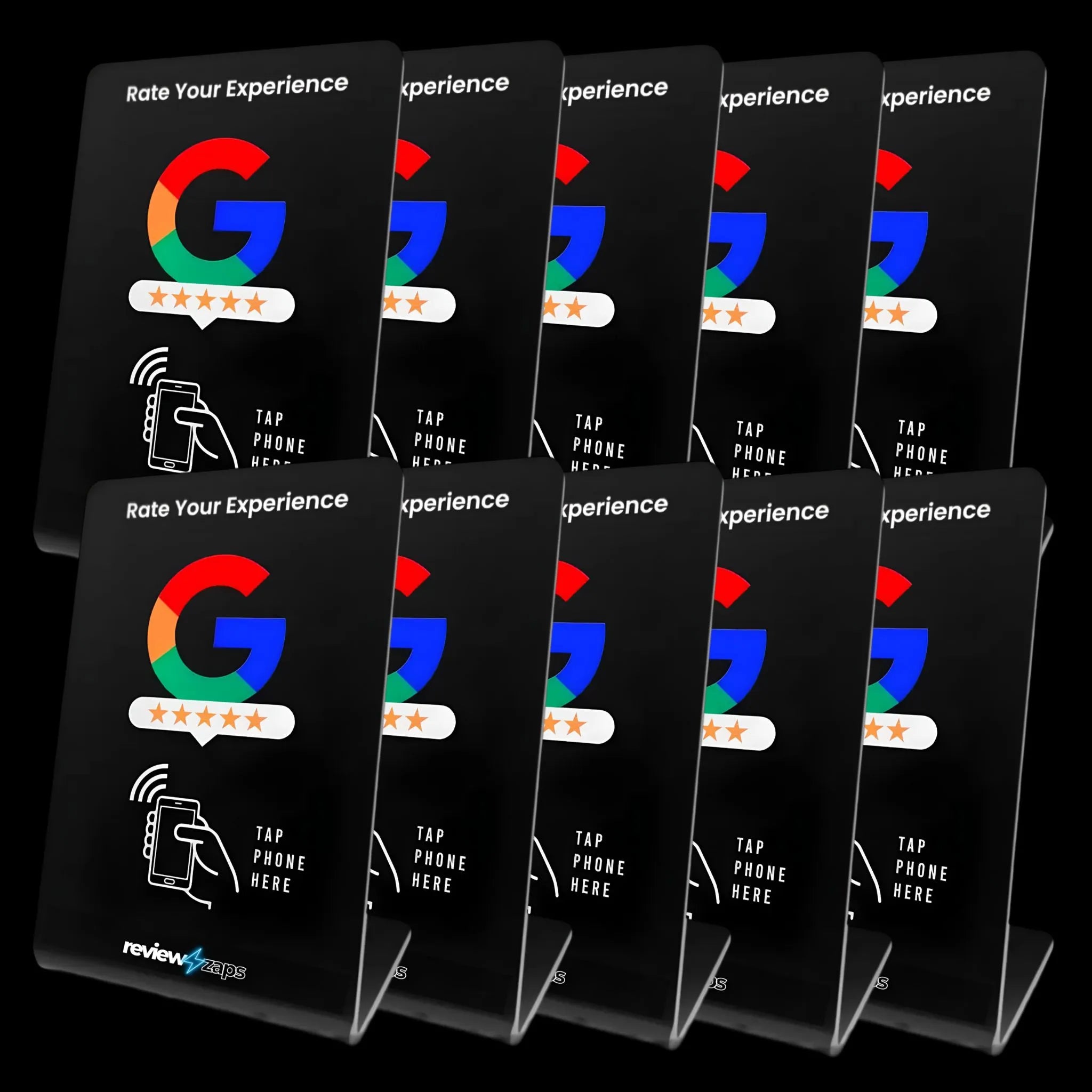 Zappy Google Review Stand