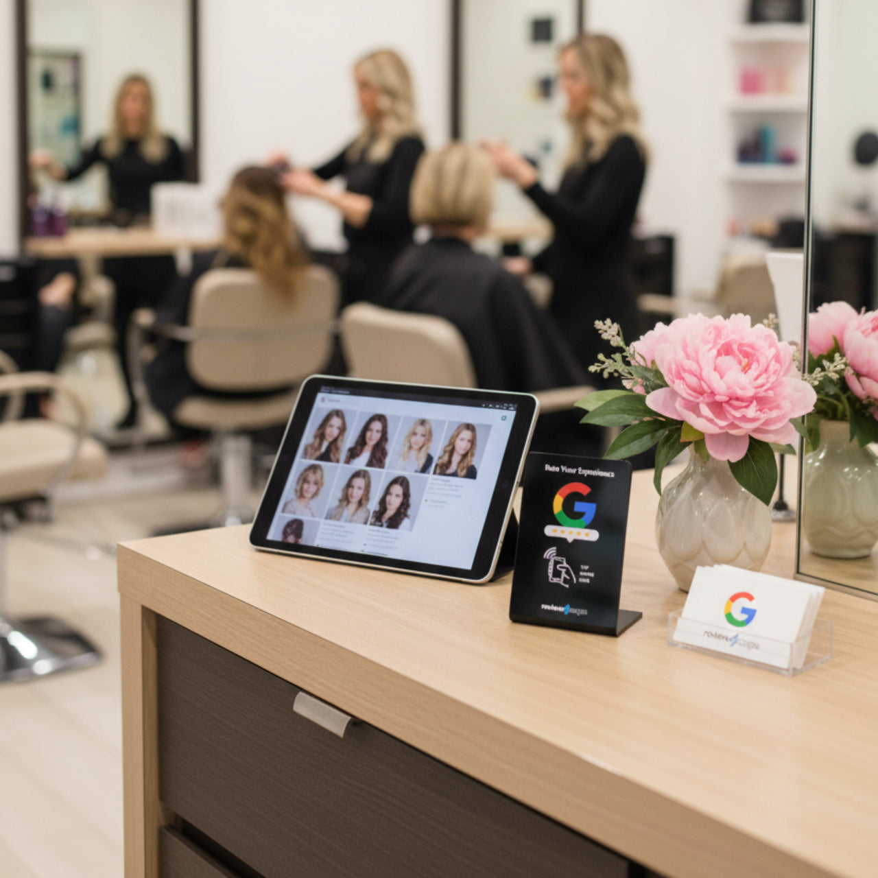 Review Zaps Google Review Stand