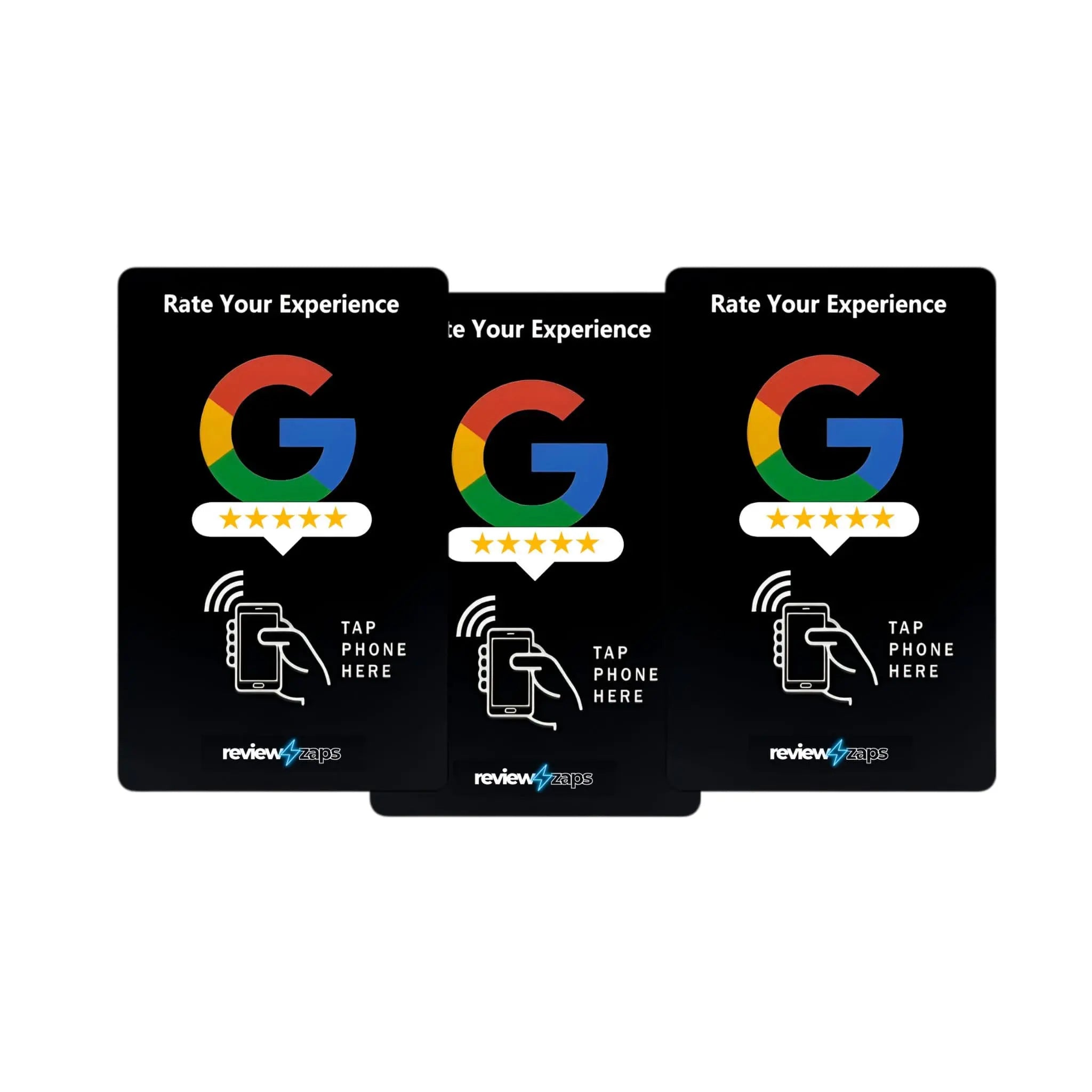 3 Google Review Cards