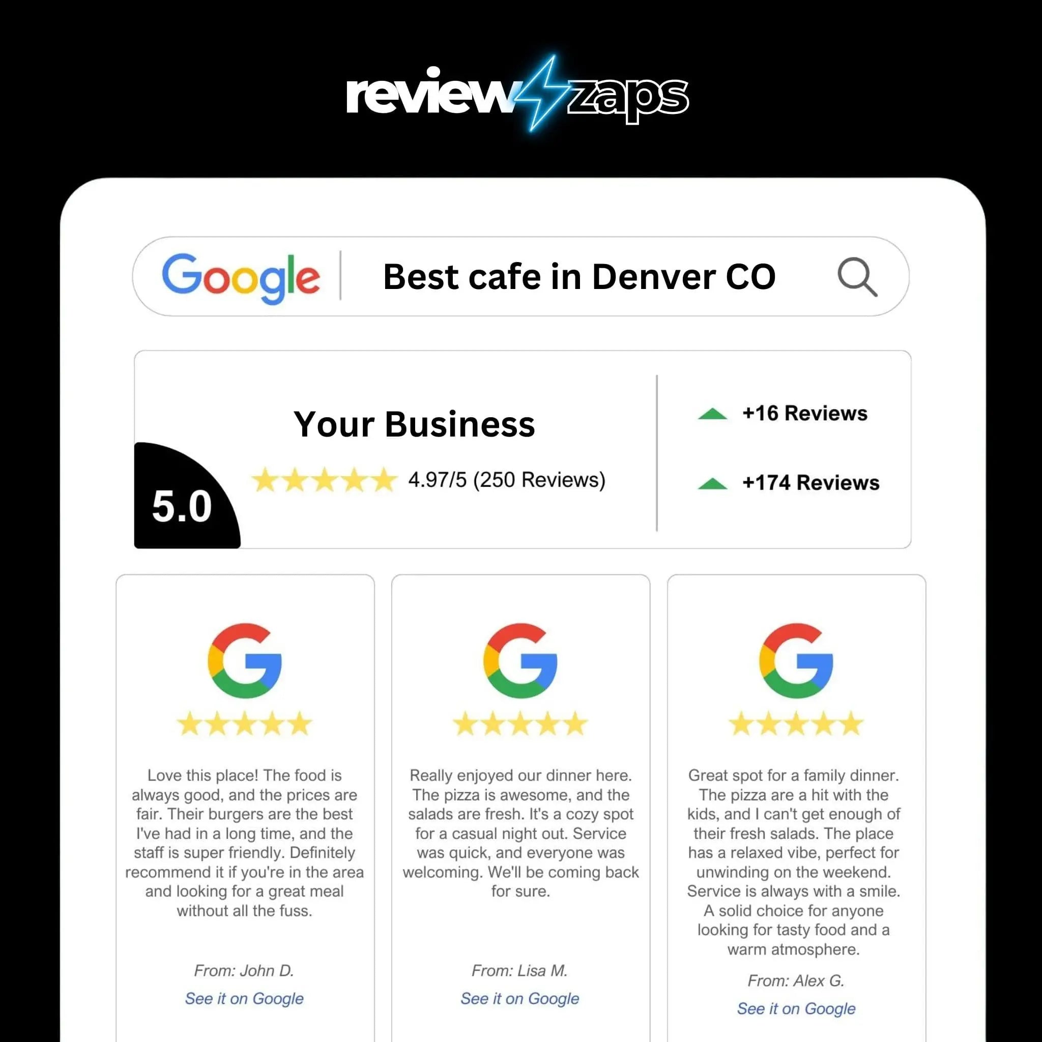 ⚡️NFC Google Review Card - NFC Review Collection Tool