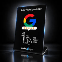 NFC Google Review Stand